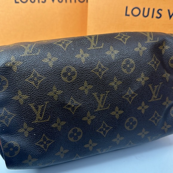 LOUIS VUITTON monogram speedy 25 - Picture 8 of 12